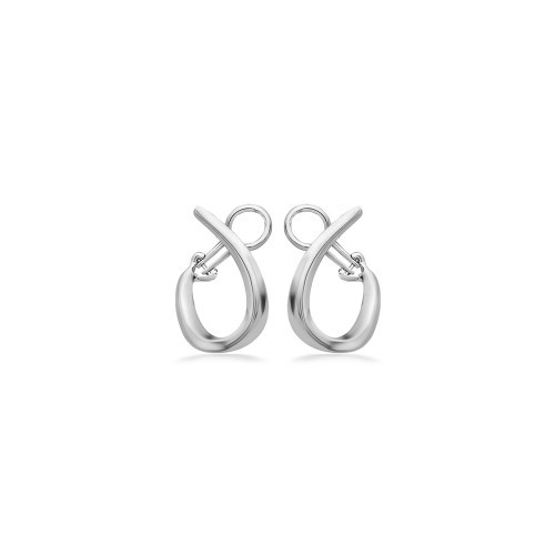 Sterling Silver U Hoop Earrings
