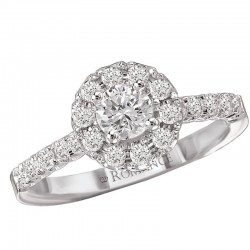 Halo Diamond Ring