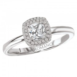 Halo Diamond Ring