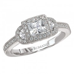 Halo Diamond Ring