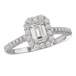 Halo Diamond Ring