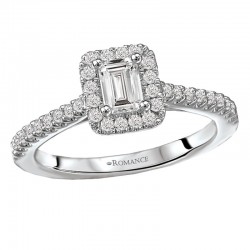 Halo Diamond Ring