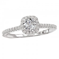 Halo Diamond Ring