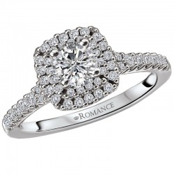 Halo Diamond Ring