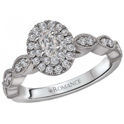 Halo Diamond Ring
