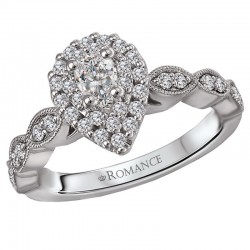 Halo Diamond Ring