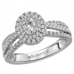 Halo Diamond Ring