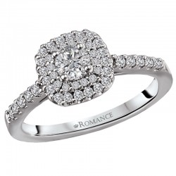 Halo Diamond Ring