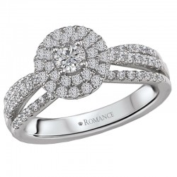 Halo Diamond Ring