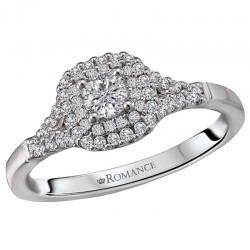 Halo Diamond Ring