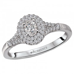 Halo Diamond Ring