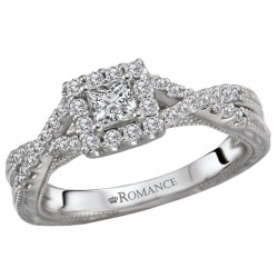 Halo Diamond Ring