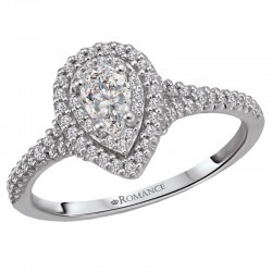 Halo Diamond Ring