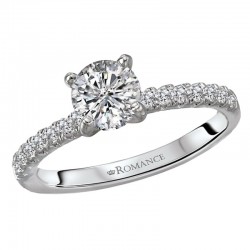 Classic Semi-Mount Diamond Ring