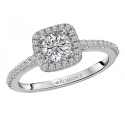 Halo Diamond Ring