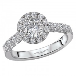 Halo Diamond Ring