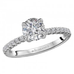 Diamond Semi-Mount Diamond Ring