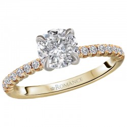 Diamond Semi-Mount Diamond Ring