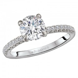 Diamond Semi-Mount Diamond Ring