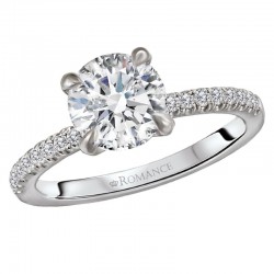 Diamond Semi-Mount Diamond Ring