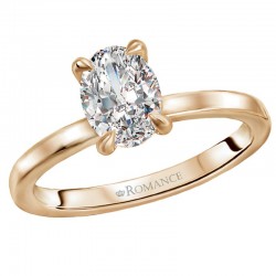 Diamond Semi-Mount Engagement Ring