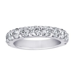 14KW 3/4ctw Diamond Wedding Band