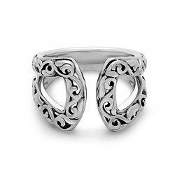 Sterling Silver U-Shaped Ring