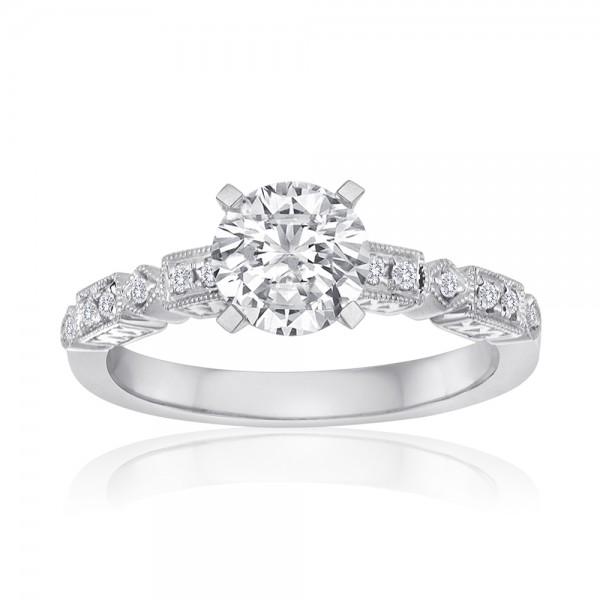 Vintage Diamond Engagement Rings Amarillo Texas Barnes Jewelry