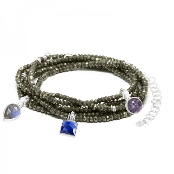 Jacket Friendly Heritage Pyrite Silver Convertible Wrap
