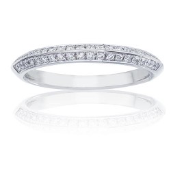 White Gold Pave Band