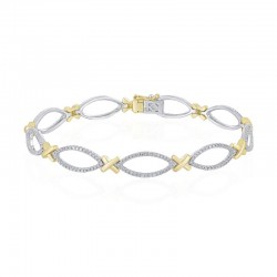 Luvente XO Diamond Bracelet