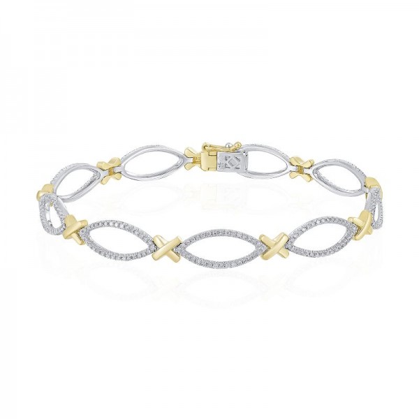 Luvente XO Diamond Bracelet