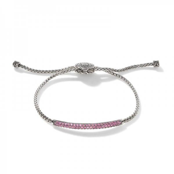 Classic Chain Silver Mini Chain Pull Through Bracelet