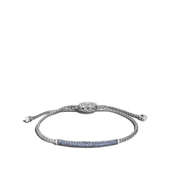 Classic Chain Silver Mini Chain Pull Through Bracelet