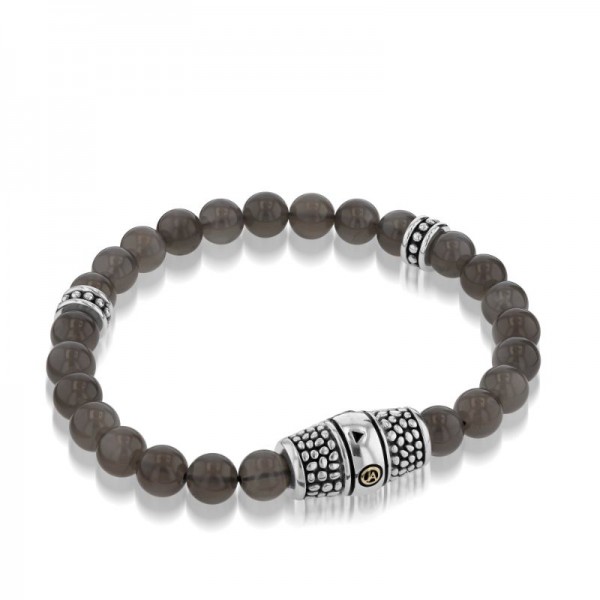Matrix 8mm Beaded Bracelet - Moonstone