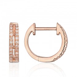 Luvente Diamond Huggie Earrings