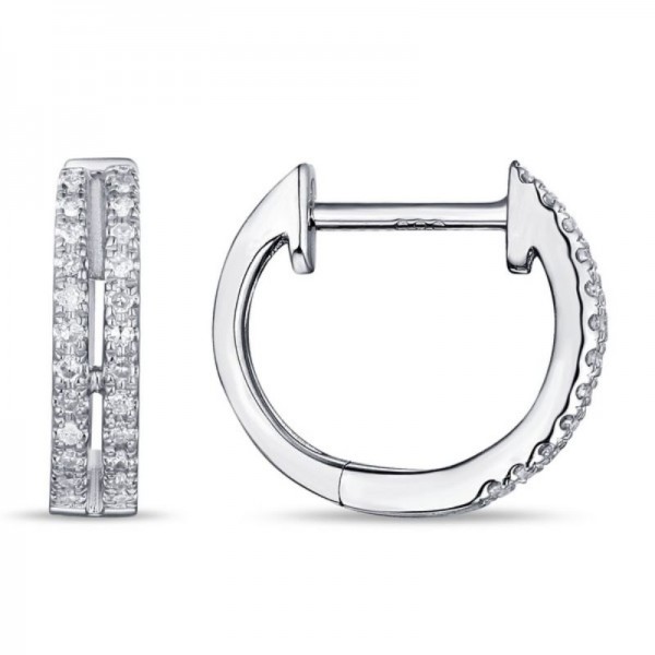 Luvente Diamond Huggie Earrings