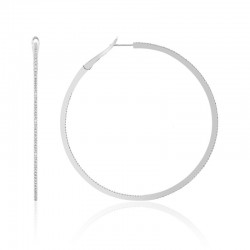 Luvente Diamond Large Hoop Earrings