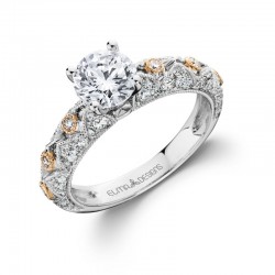 18KWR Engagement Ring Semi-Mounting