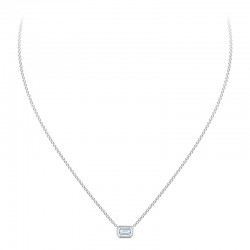 The Tribute™ Collection Emerald Cut Diamond Pendant