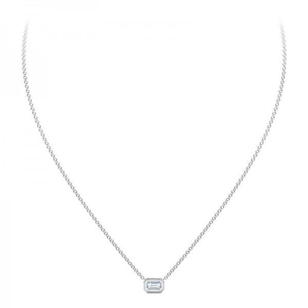 The Tribute™ Collection Emerald Cut Diamond Pendant