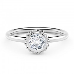 The Tribute™ Collection Classic Forever Bezel Diamond Ring