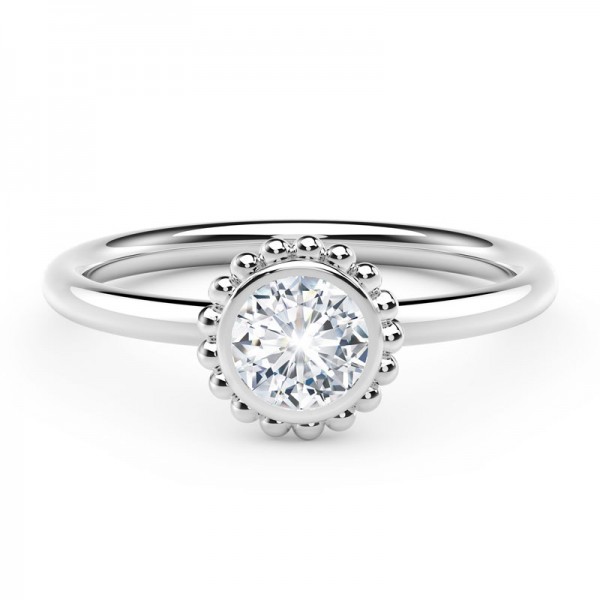 The Tribute™ Collection Classic Forever Bezel Diamond Ring