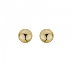 14KY 6mm Ball Stud Earrings