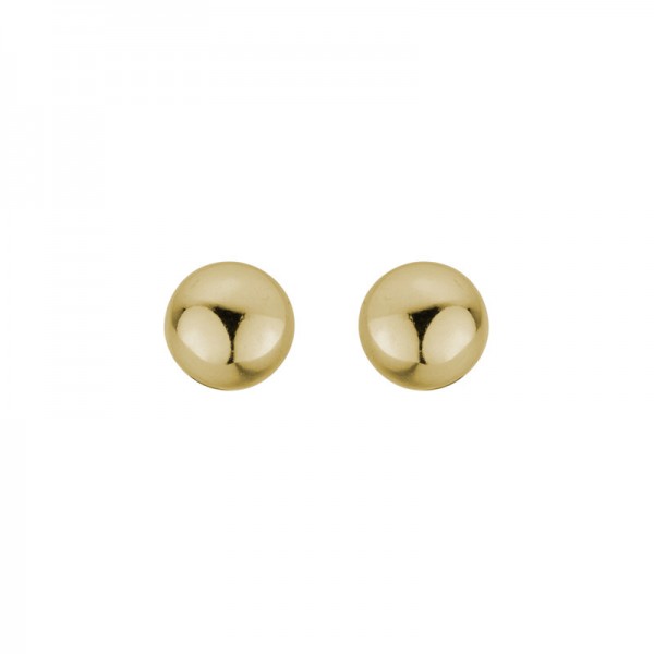 14KY 6mm Ball Stud Earrings