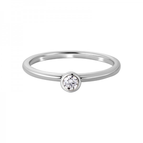 14KW Round Diamond Ring