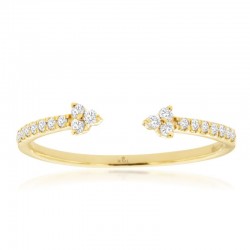 14KY Diamond Stackable Ring