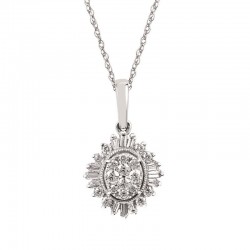 14KW Diamond iCherish™ Pendant