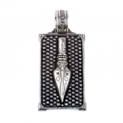 Men's  Silver Pendant
