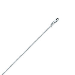 Sterling Silver 1.05Mm Wide Cable Chain At 18